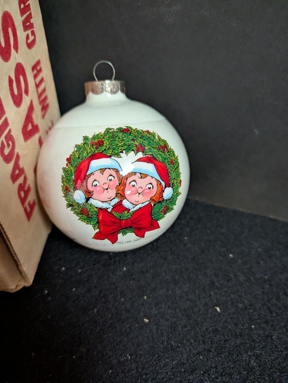 Vintage 1981 Campbell's Kids Collector's Edition Christmas Ornament